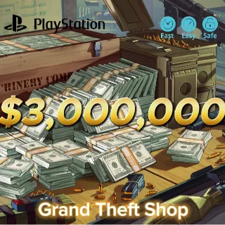 Money | 3 000 000$