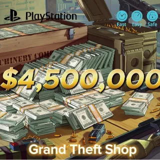 Money | 4 500 000$