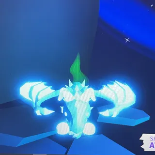 Neon Frost dragon