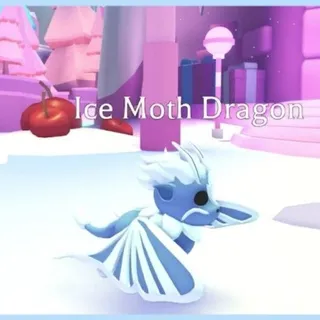 Adopt me pet | 1x Ice moth dragon