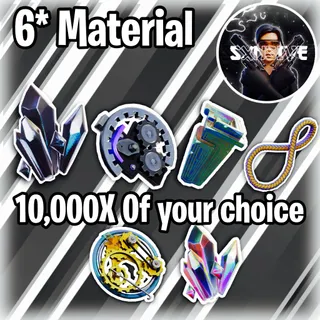 10k 6* Material of your choice