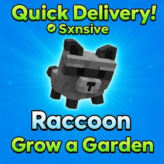 Raccoon Grow a Garden
