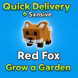 Red Fox Grow a Garden
