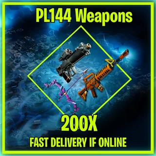 200X PL144 weapons