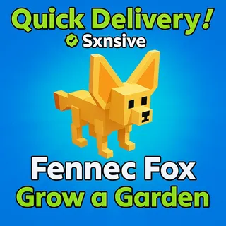 Fennec Fox Grow a Garden
