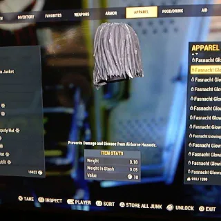 Glowing Bigfoot Mask