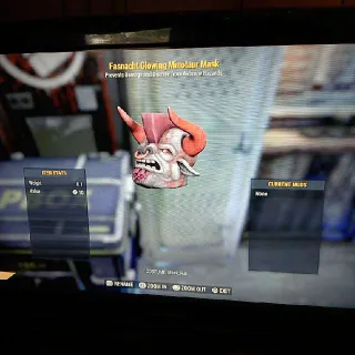 Glowing Minotaur Mask