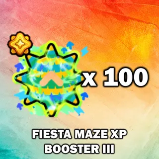 Fiesta Maze XP Booster III