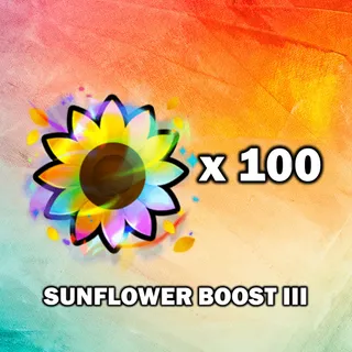 Sunflower Boost III