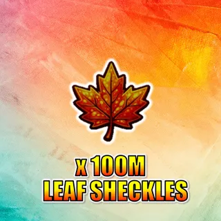 100M Leaf Sheckles