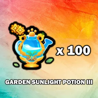 Garden Sunlight Potion III