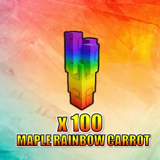 Maple Rainbow Carrot