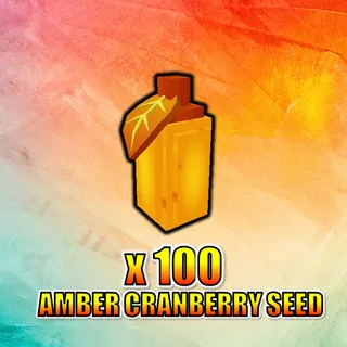 Amber Cranberry Seed