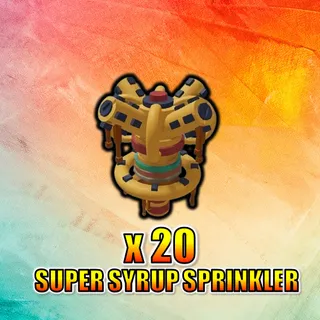 Super Syrup Sprinkler