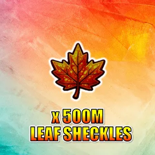 500M Leaf Sheckles