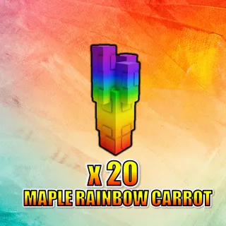 Maple Rainbow Carrot