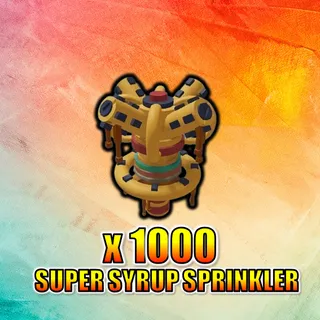Super Syrup Sprinkler