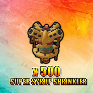 Super Syrup Sprinkler