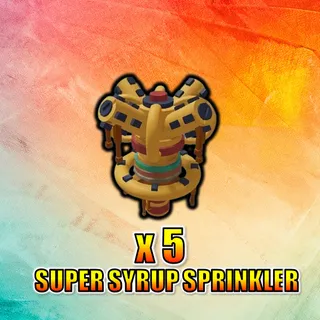 Super Syrup Sprinkler