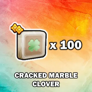 Cracked Marble Clover