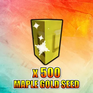 Maple Gold Seed