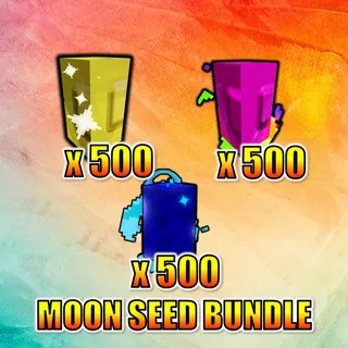 Golden Seed + Rainbow Seed + Mega Seed