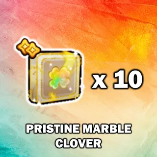 Pristine Marble Clover