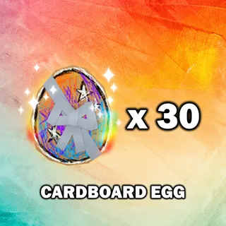 Cardboard Egg