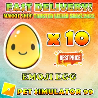 10 Emoji Egg