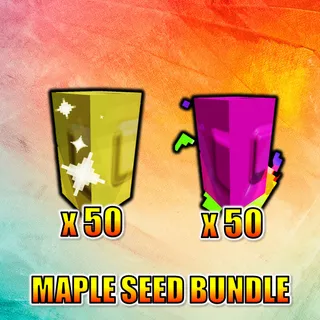 Maple Gold Seed + Maple Rainbow Seed
