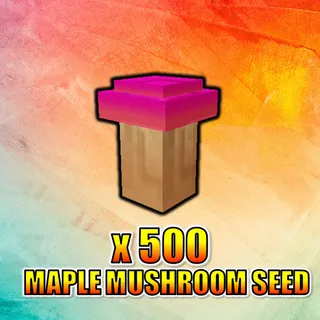 Maple Mushroom Seed