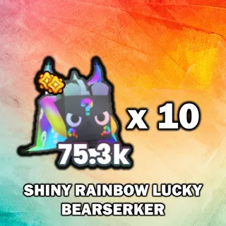Shiny Rainbow Lucky Bearserker