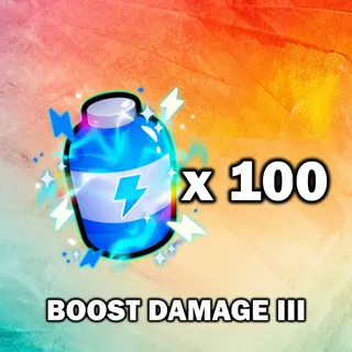 Boost Damage III