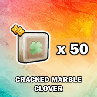 Cracked Marble Clover