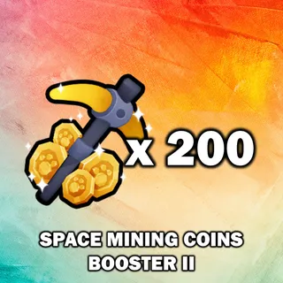 Space Mining Coins Booster II