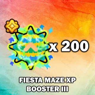 Fiesta Maze XP Booster III