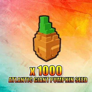 Atlantic Giant Pumpkin Seed