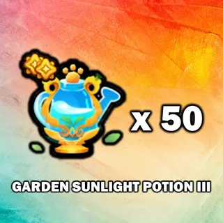 Garden Sunlight Potion III