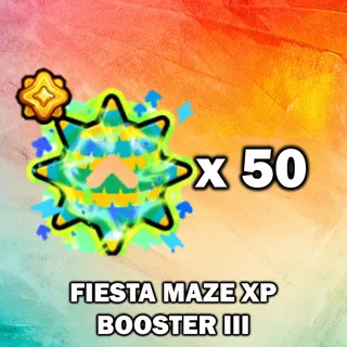 Fiesta Maze XP Booster III