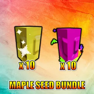 Maple Gold Seed + Maple Rainbow Seed