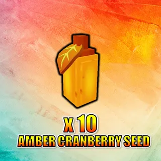 Amber Cranberry Seed