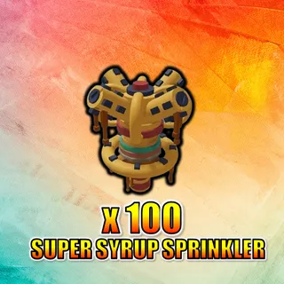 Super Syrup Sprinkler