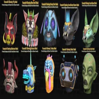 Glowing Mask Set