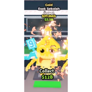 ESOK SEKOLAH GOLD 37.5M/S