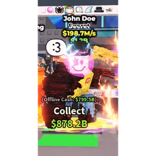 john doe 198.7m/s rare traits