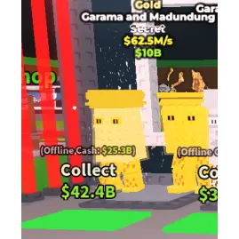 GOLD GARAMA AND MADUNDUNG 62.5M/S 