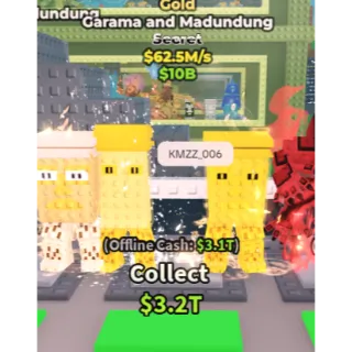 GOLD GARAMA AND MADUNDUNG 62.5M/S