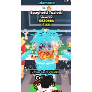 DIAMOND SPAGHETTI TUALETTI 630M/S