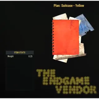 Suitcase - Yellow Plan