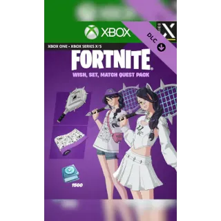 Fortnite Wish, Set, Match Quest Pack
